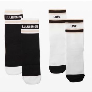 Lululemon Quarter Socks